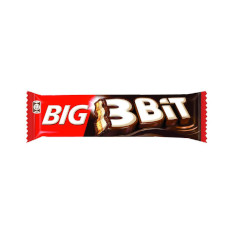 3BIT BIG, BATON W CZEKOLADZIE MLECZNEJ Z NADZIENIEM MLECZNYM I HERBATNIKIEM, 51 G
