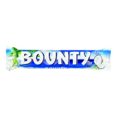 BOUNTY, BATON Z NADZIENIEM KOKOSOWYM OBLANY CZEKOLADĄ, 57 G