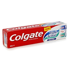 COLGATE TRIPE ACTION, PASTA DO ZĘBÓW O POTRÓJNYM DZIAŁANIU, 100 ML