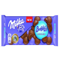MILKA BUBBLY, MLECZNA NAPOWIETRZONA CZEKOLADA, 100 G