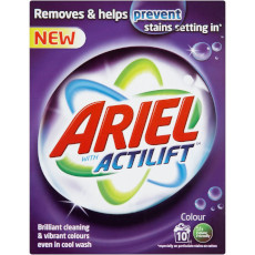 ARIEL ACTILIFT, PROSZEK DO PRANIA TKANIN KOLOROWYCH, 800 G